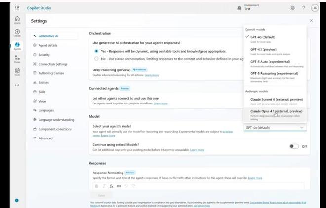 OpenAI腹背受敌:微软365 Copilot商业客户首次可用Anthropic模型