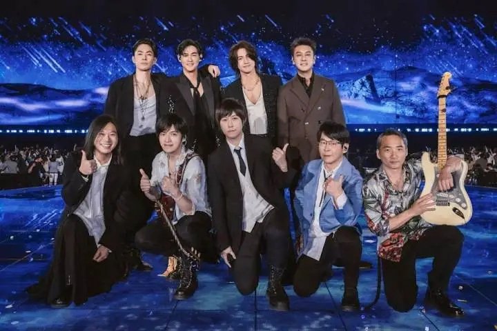 五月天阿信加盟F3演唱会