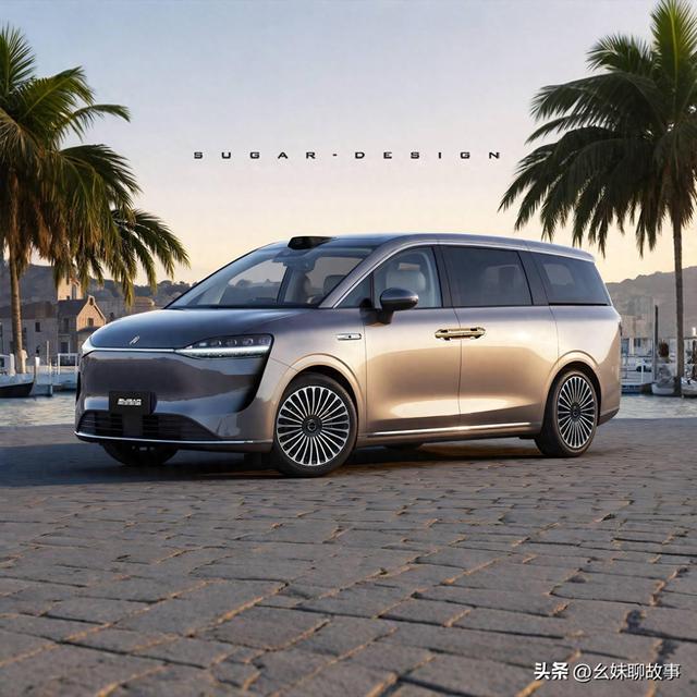 智界V9侧向迎宾光毯曝光!科技感拉满还超实用_幺妹聊故事