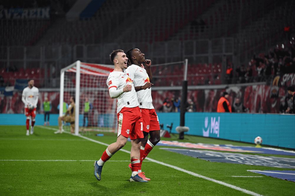 莱比锡5-0霍芬海姆，格鲁达两射一传，鲍姆加特纳双响