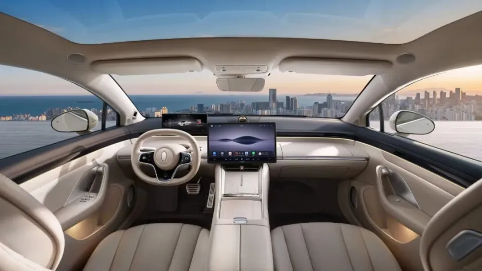 华为第一款MPV，春季上市!智界V9发布四种车身颜色，你最喜欢哪一个?-有驾