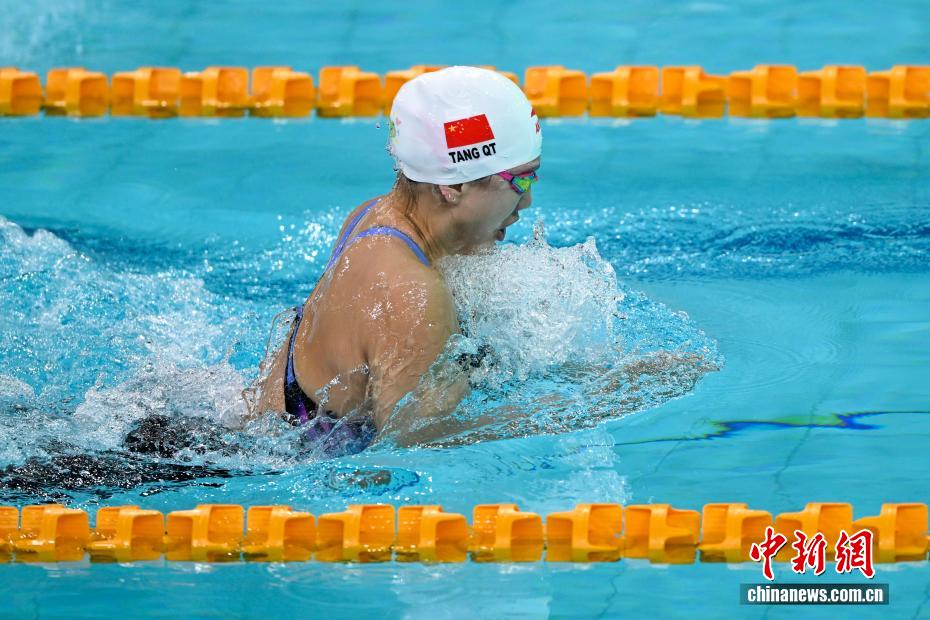 2026年中国游泳公开赛：唐钱婷夺得女子100米蛙泳冠军