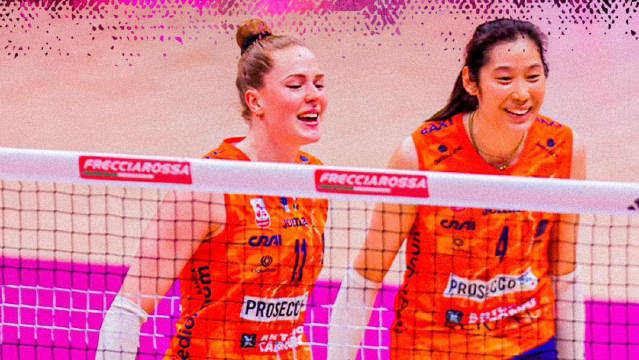 朱婷十分精彩｜｜意甲SF2️⃣科内诺瓦拉