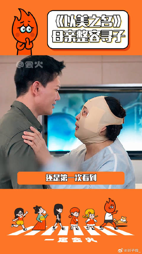 还是第头一回看到有人整容是为了寻亲的 以美之名 贾静雯