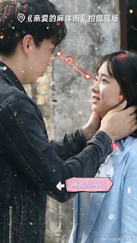 拍摄现场的谭松韵和许魏洲真是让人甜到心花怒放