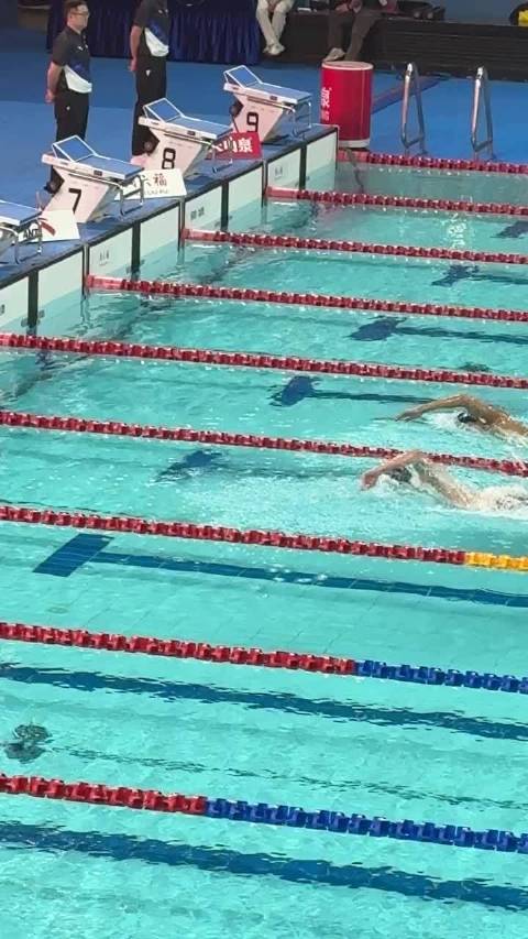 张展硕800自夺金四破PB，复旦学霸泳将续写中长距离传奇