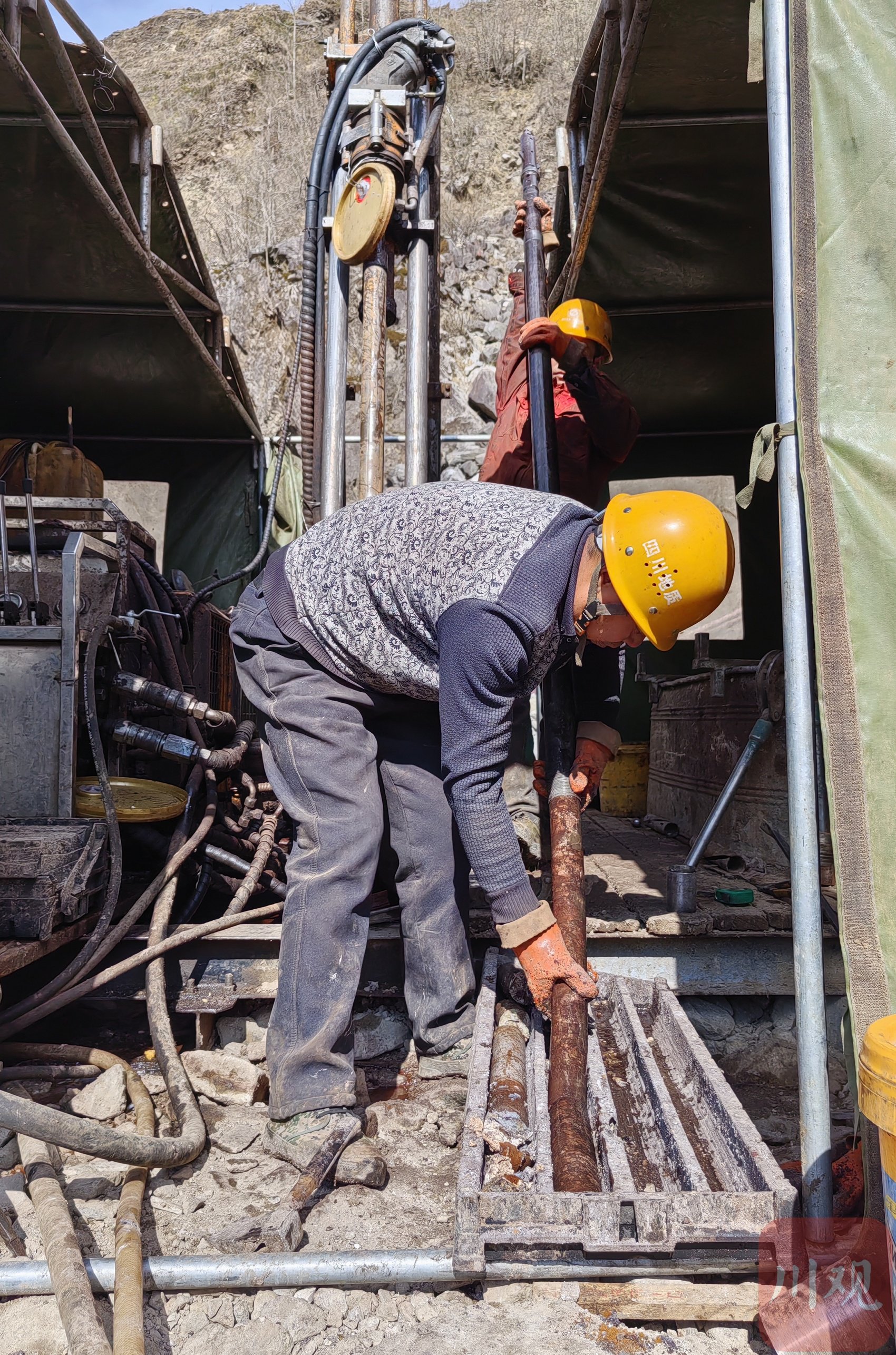 钻井施工现场。（资料图片）