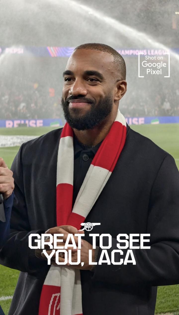 拉卡泽特:现场看觉得这支阿森纳水平很高，希望他们夺冠|阿森纳|拉卡泽特|新未来城体育|懂球帝