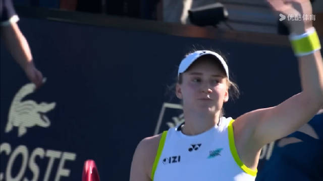 莱巴金娜直落两盘胜科斯秋克，晋级迈阿密站16强