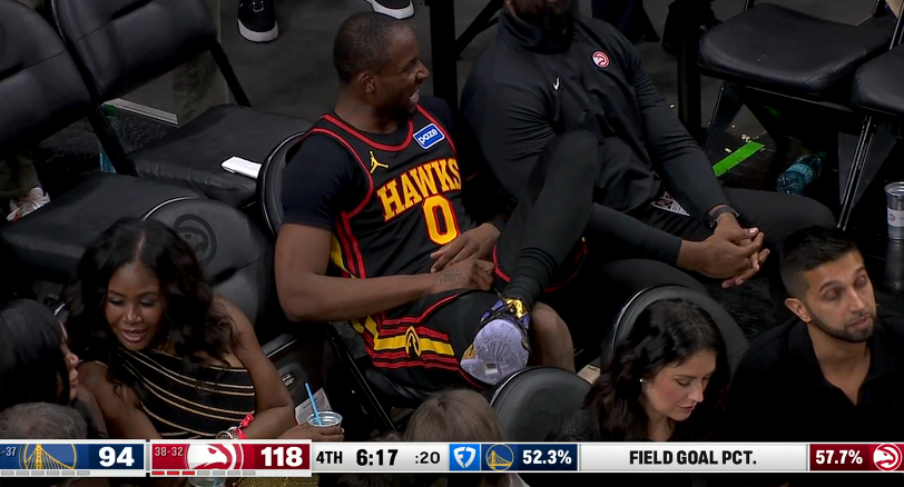 老鹰横扫送勇士3连败！丹尼尔斯28+7 库明加9中1追梦13+6