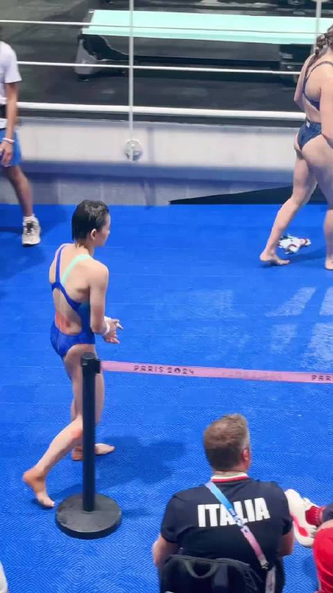 全红婵赛前严格训练师徒默契成就三金王