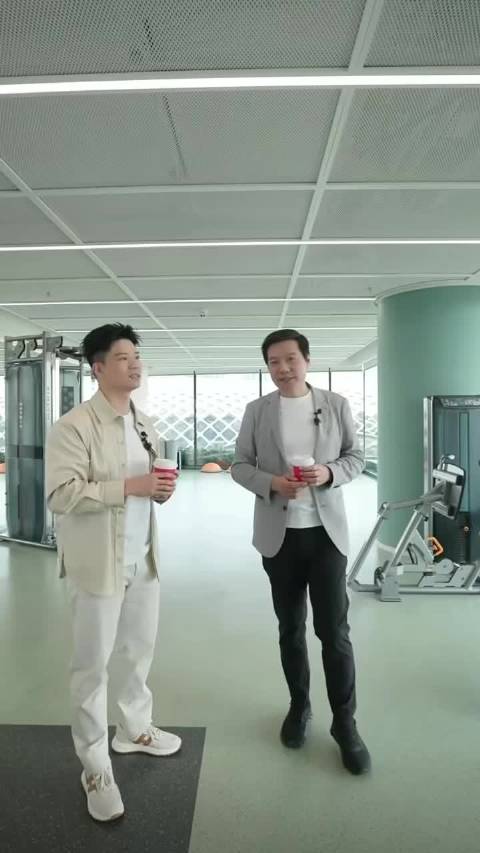 雷军直播谈健身心得