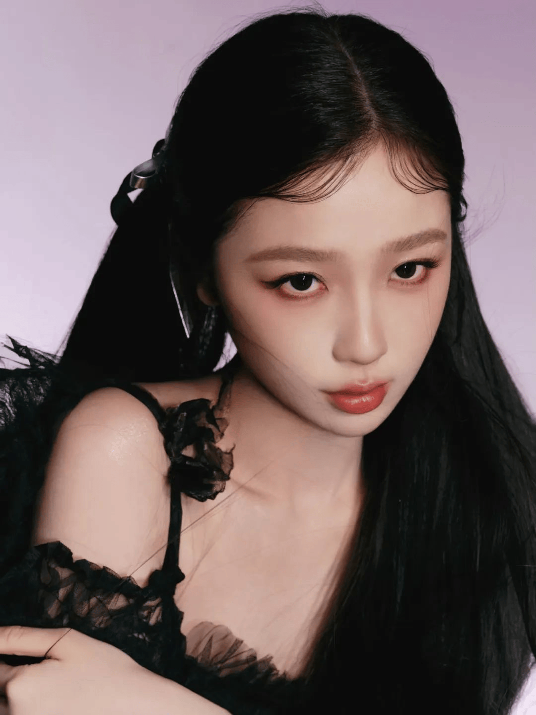 Share|虞书欣，美女壁纸，鬼马少女，带刺的黑玫瑰