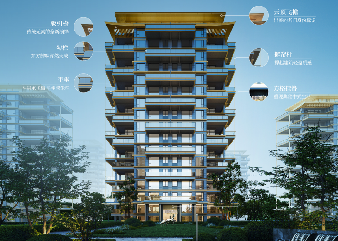 金地·清岚颂项目效果图   图片来源：客户提供