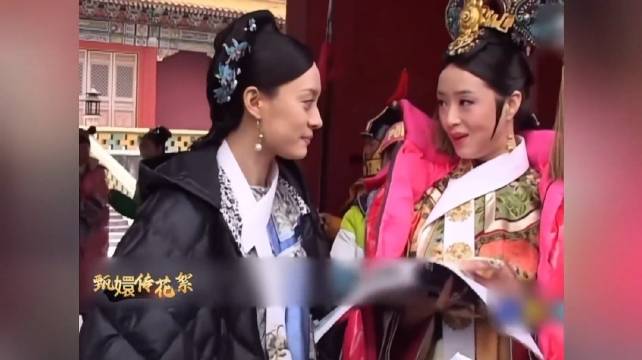 甄嬛传拍摄花絮！孙俪：台词我不用对！华妃感觉一直带着情绪啊！