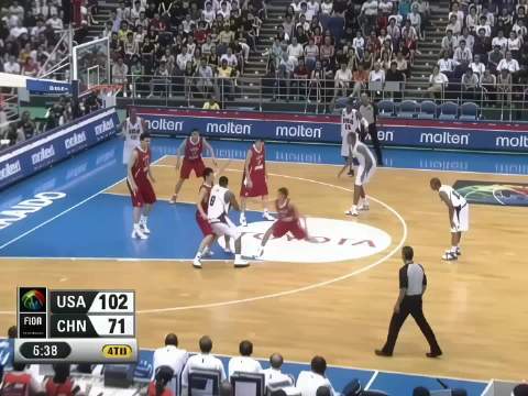 姚明领衔中国男篮巅峰时期敢与梦之队抗衡