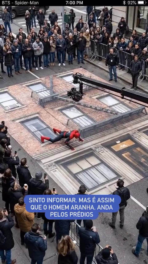 原来蜘蛛侠是这样拍出来的，妈妈，以后我再也不相信超人了