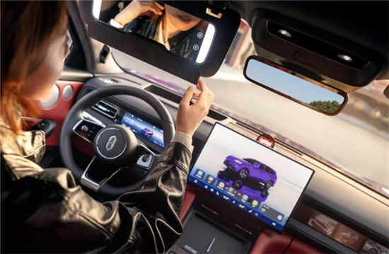 会转头的中控屏 问界M6内饰官图发布