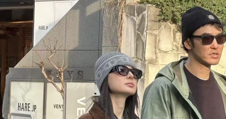 阮经天与小20岁女友甜蜜牵手，女方正面照首曝光，混血颜超惊艳