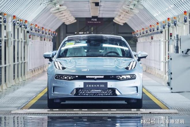 极氪001下线3日后交付 部分功能将通过后期OTA提供