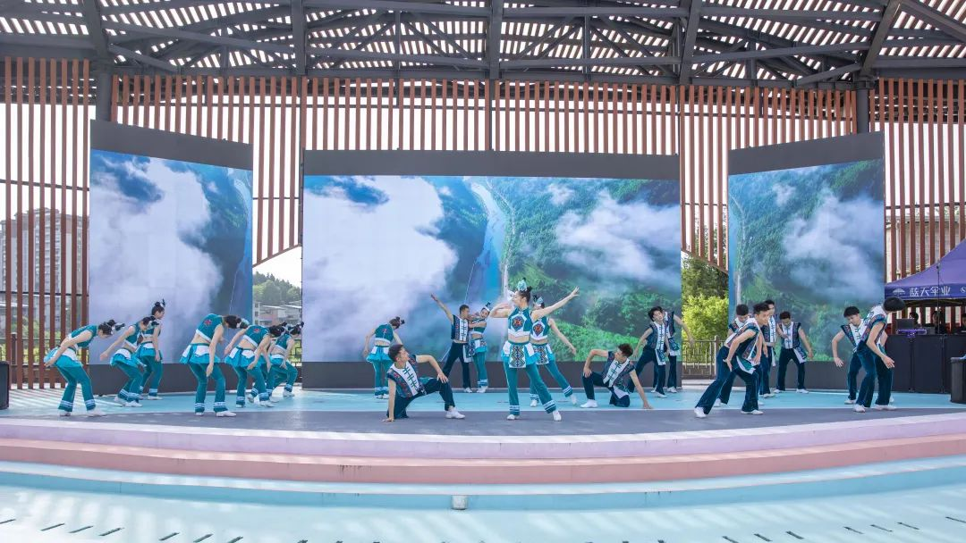 图为非遗项目展演。新华网发