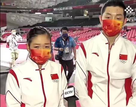 东京奥运混双决赛水谷隼轻装上阵逆转胜