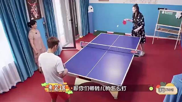 张继科乒乓球实力获惠若琪认可