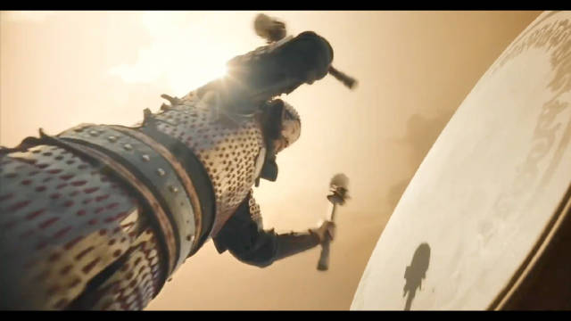 射雕拍的太大气磅礴，壮气豪迈了，这个 bgm配的很好