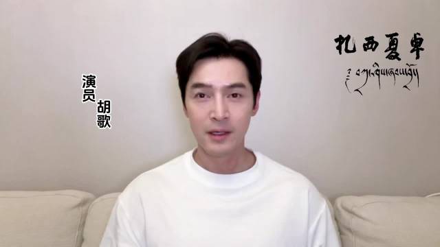 胡歌刘诗诗靳东为非遗踢踏舞剧扎西夏卓发声