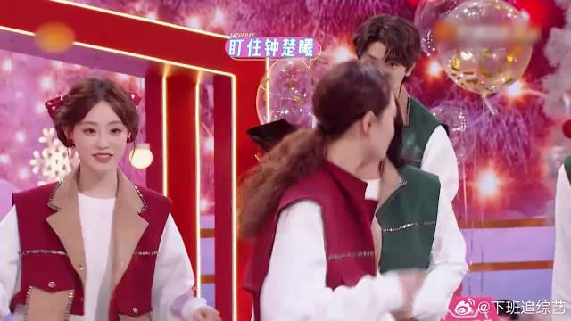 祝绪丹示范舞蹈！甜美又可爱，何炅看得眼睛都直了