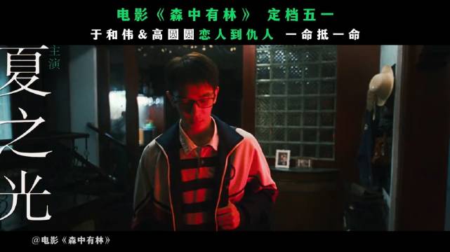 郑执首执导筒《森中有林》定档五一，改编自其最佳小说