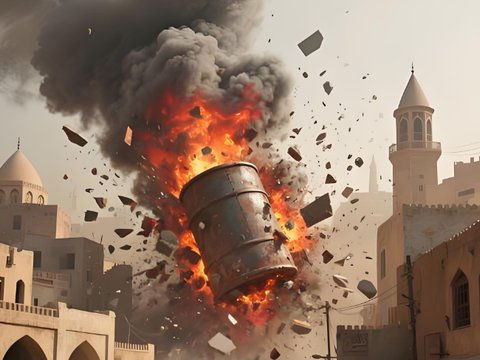 历史中心遭袭：伊朗小摩托击中始建于17世纪的教堂，古迹陷火海