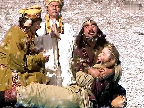 西游记2:唐僧师徒受尽通臂猿猴的折磨，沙僧前去珞珈山请观音菩萨帮忙.