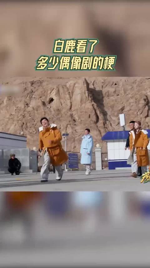 奔跑吧 白鹿看了多少偶像剧的梗 白鹿李晨