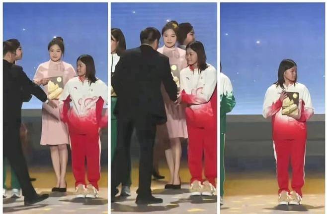 曾被批没礼貌没教养，和领导嘉宾握手，谁注意全红婵举动