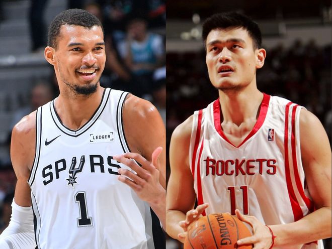 165分57板19帽！文班亚马近5战数据比肩姚明：我想拿MVP和DPOY