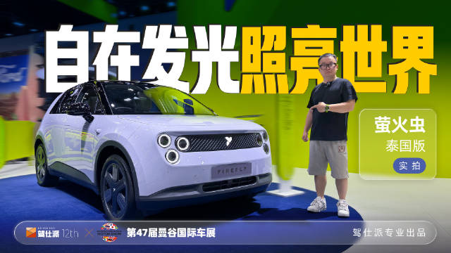 蔚来萤火虫泰国版发布，全车母婴材质、支持泰语交互