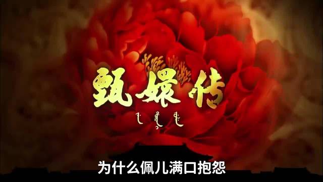 为什么佩儿满口抱怨却从没想过离开碎玉轩？哪家才是良心企业、甄嬛传、孙俪