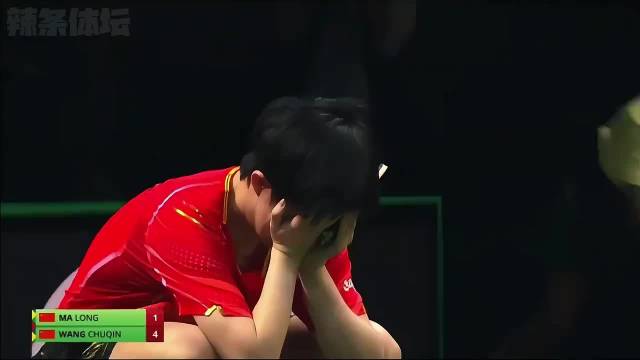 德班世乒赛王楚钦胜马龙后落泪