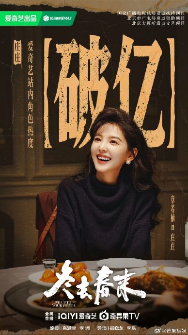 与白鹿相比，章若楠在《冬去春来》中的转型表现具体获得了哪些认可？