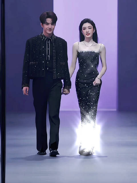 红人之夜主持人毓言孙乐言牵手亮相