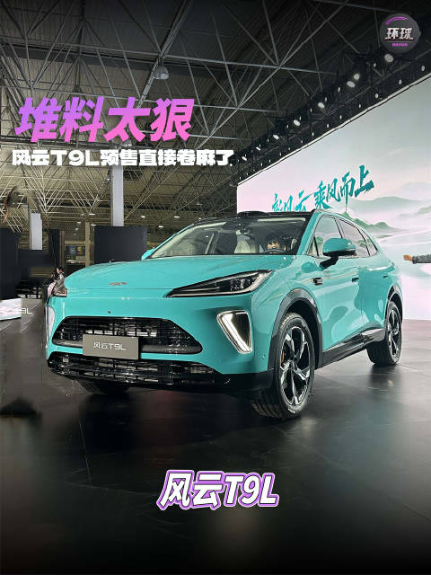 堆料太狠，风云T9L预售直接卷麻了