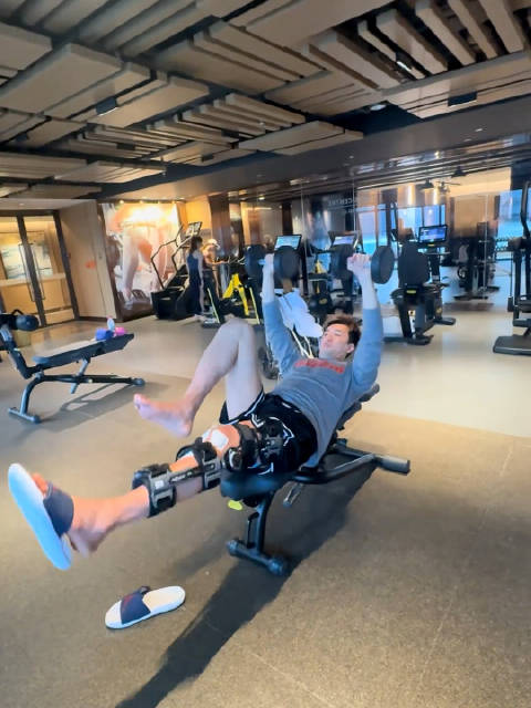 艾伦开启漫长而又枯燥的复健之路 加油艾伦