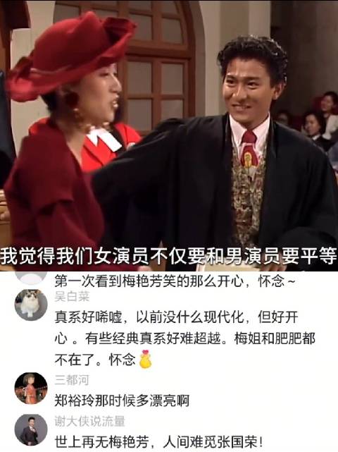 梅艳芳刘德华TVB法庭辩论金句引热议