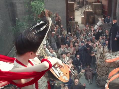 “这张脸才担得起花魁”当年在银幕上看到她红衣出场真的好惊艳