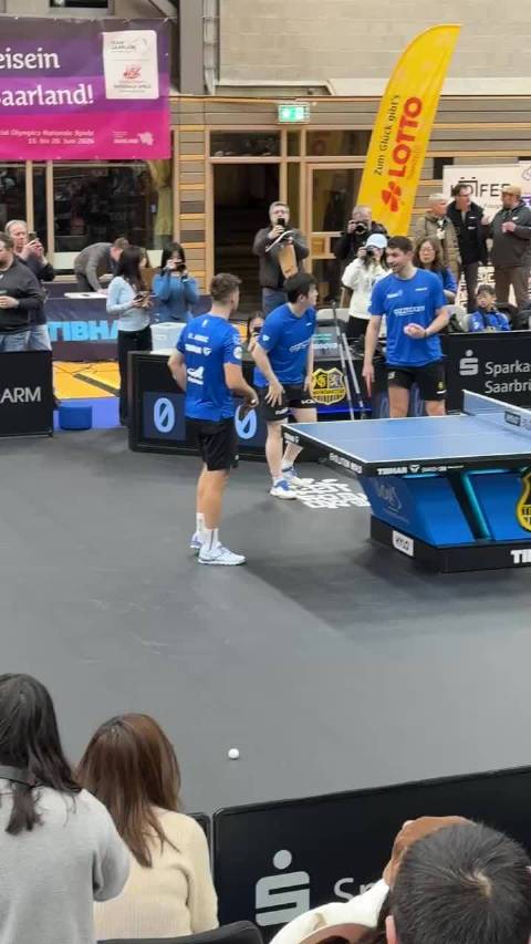 樊振东率萨尔布吕肯晋级德甲季后赛