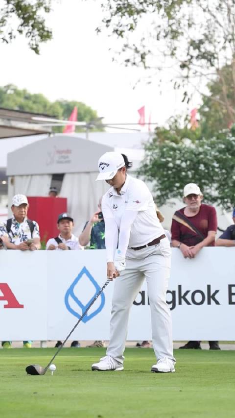 休息两周后，殷若宁本周重回赛场，参加LPGA福特锦标赛，一起为小殷加油！