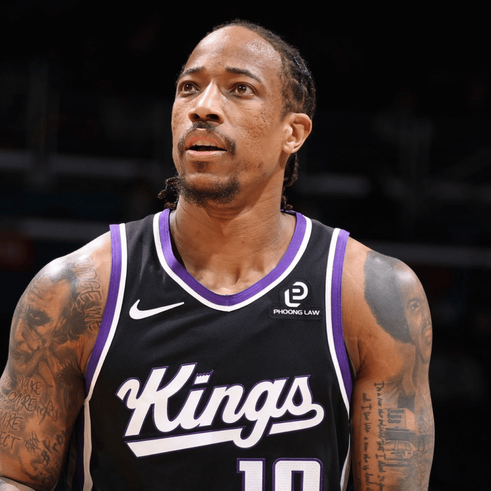 德罗赞本赛季仅缺席一场，距离NBA历史得分榜第10仅差1994分