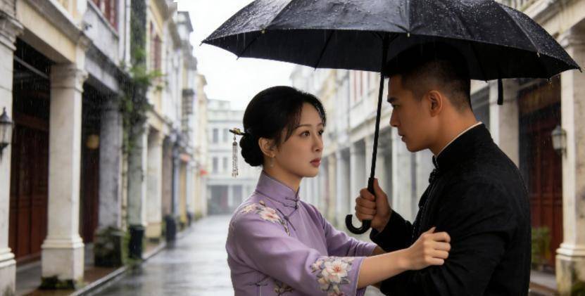 杨紫《玉兰花开君再来》路透！旗袍造型被赞贵气，搭档欧豪引热议