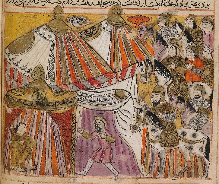 博德利安手稿中的插图